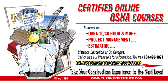 Online & Free Construction Management Courses